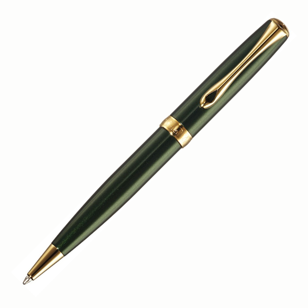 Diplomat Excellence A2 Ballpoint Pen Evergreen Gold Buchan's