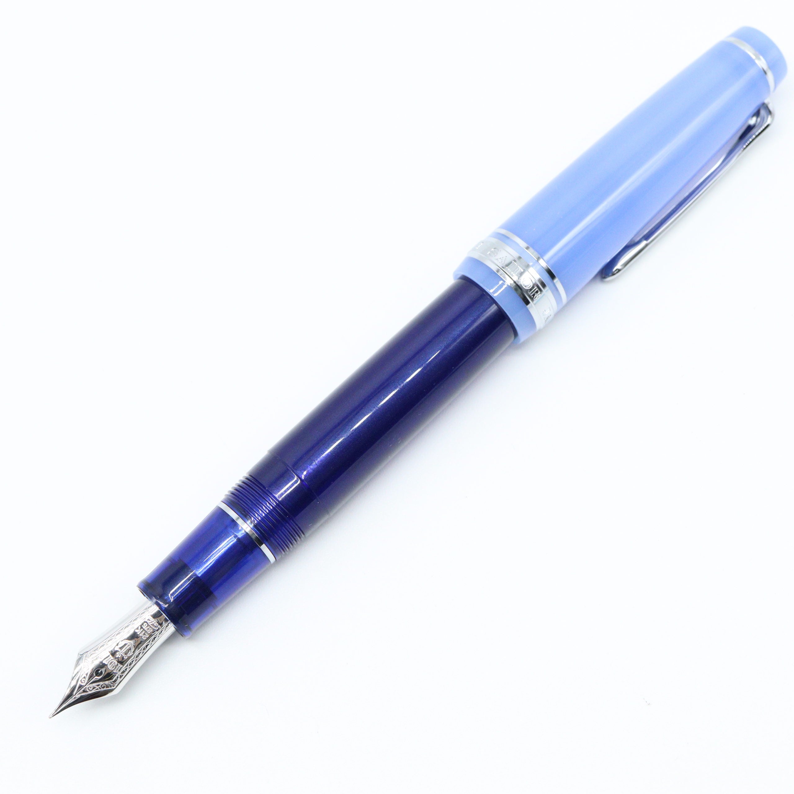 SAILOR PEN - PRO GEAR FOUNTAIN PEN - TEA TIME FIKA CUP BLUE