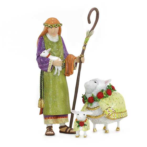 PATIENCE BREWSTER - Nativity Shepherd & Sheep Figures – Buchan's