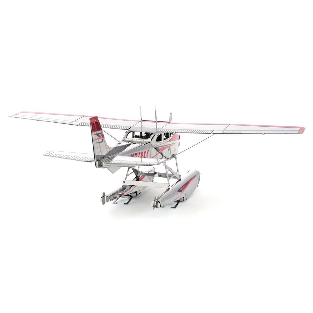 Metal Earth - 3D Metal Model Kit  - Cesna 182 Floatplane