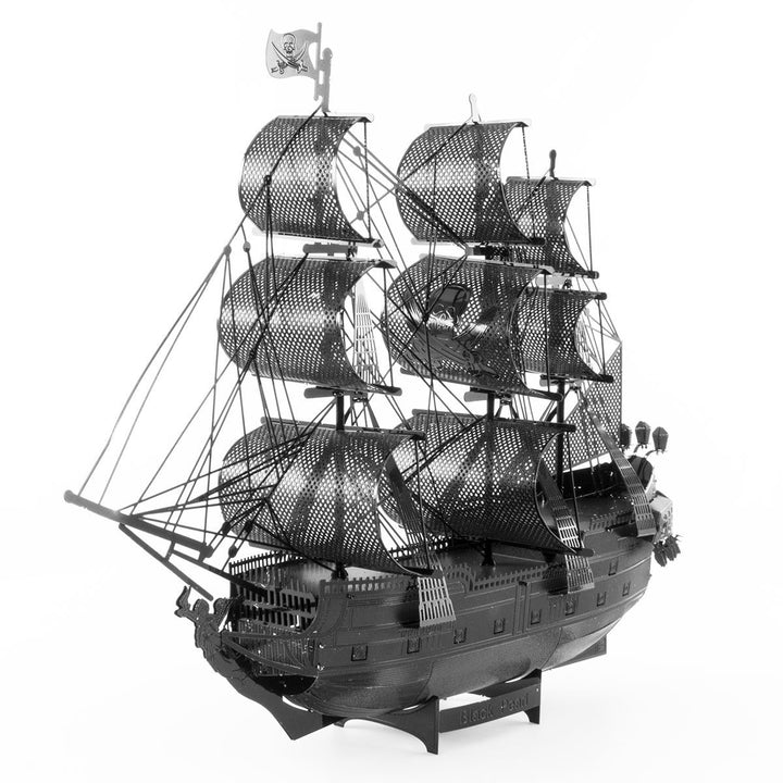 Metal Earth - 3D Metal Model Kit - Premium Series - The Black Pearl - Black Version