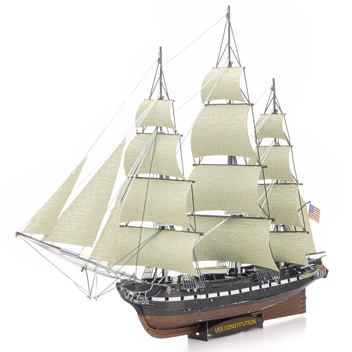 Metal Earth - 3D Metal Model Kit - Premium Series - USS Constitution