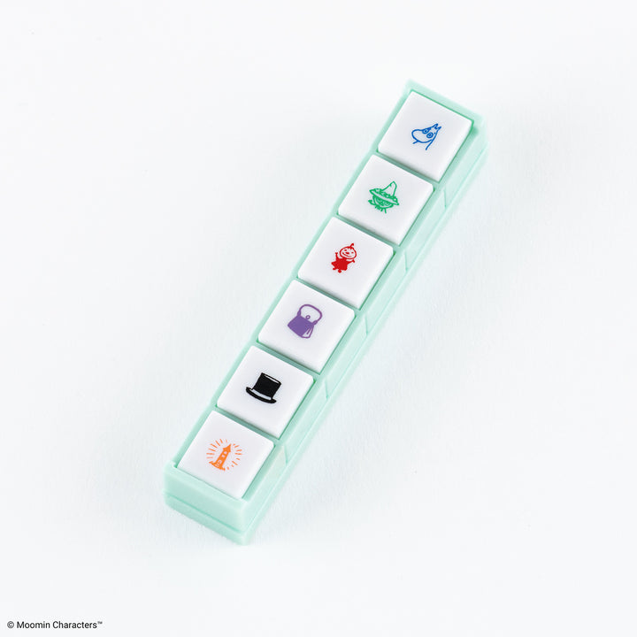 Hobonichi 2027 - Kodomo no Kao x Hobonichi: Pochitto6 Push-Button Stamp (Moomin)