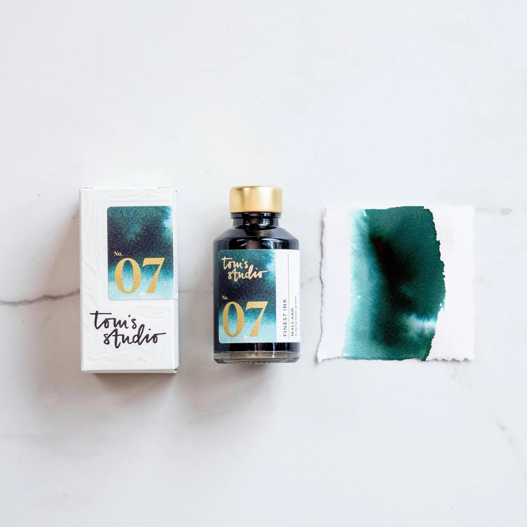 Tom's Studio - Fountain Pen Ink - 07 Mallard - 50ml
