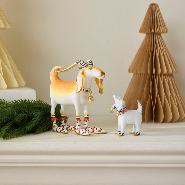 PATIENCE BREWSTER - Nativity Nathan and Noel Goat Figures