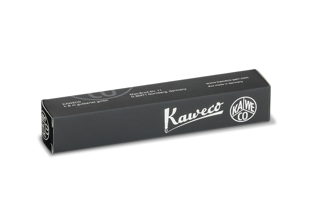 KAWECO - Classic Sport Ballpoint Pen | Black with Gold Trim