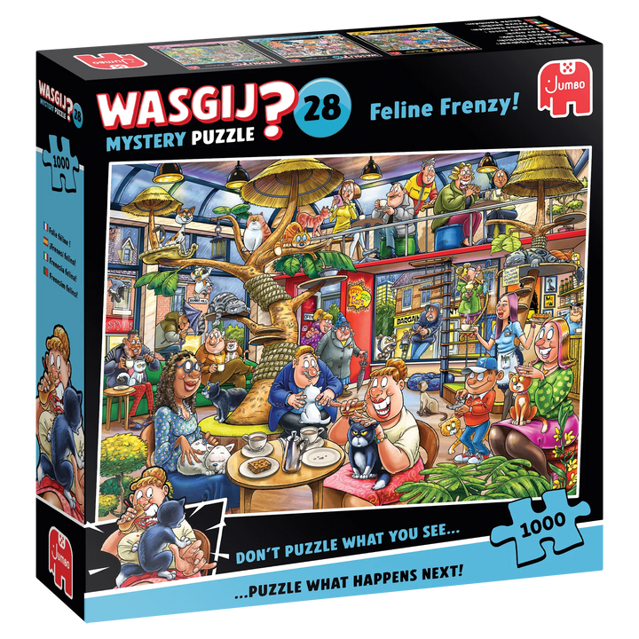 Wasgij Destiny 28 - Feline Frenzy - 1000pcs