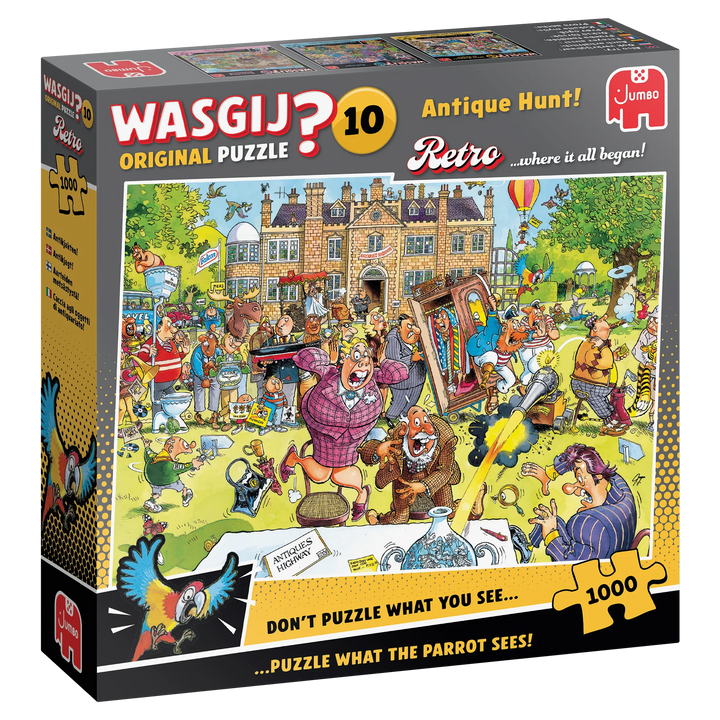 Wasgij Destiny 10 - Antique Hunt - 1000pcs