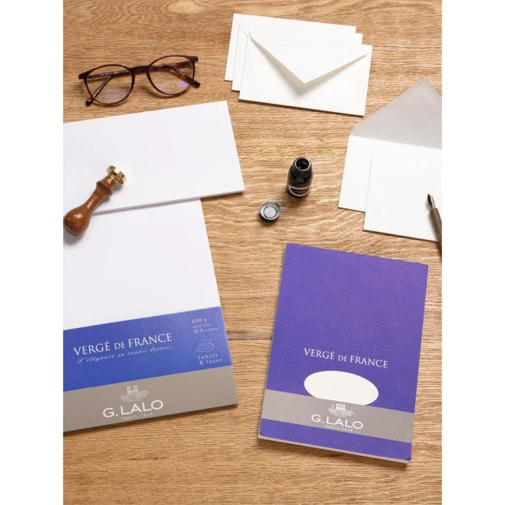 G.LALO - Verge de France - A5 Notepad - Ivory