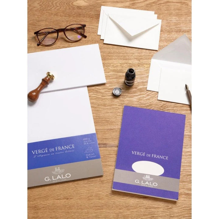 G.LALO - Verge de France - A5 Notepad - Ivory