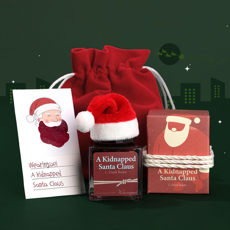 Wearingeul - Fountain Pen Ink 30ml - [Christmas Edition] A Kidnapped Santa Claus (Lyman Frank Baum)