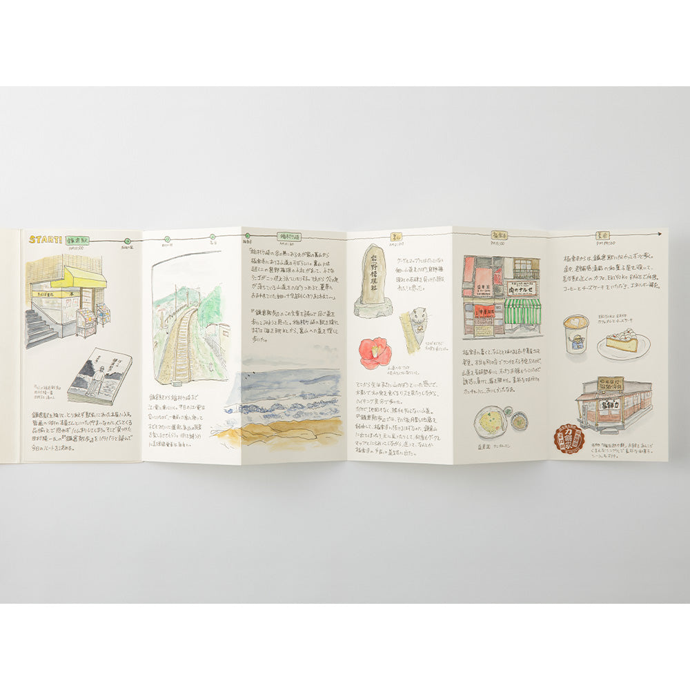 TRAVELER'S NOTEBOOK - 032 REFILL ACCORDION FOLD PAPER (REGULAR SIZE) - Free shipping to US and Canada - Vancouver Buchan's Kerrisdale Stationery Store