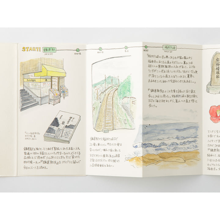 TRAVELER'S NOTEBOOK - 032 REFILL ACCORDION FOLD PAPER (REGULAR SIZE) - Free shipping to US and Canada - Vancouver Buchan's Kerrisdale Stationery Store