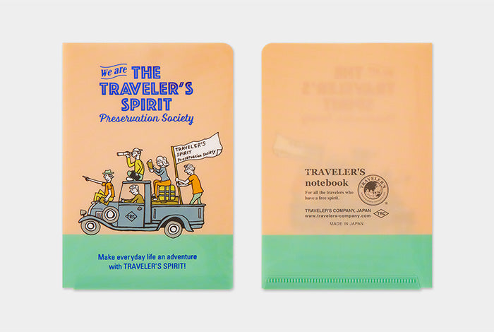 Traveler's Notebook - 2026 Clear Folder (Passport size)