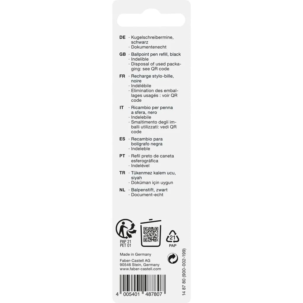 Faber-Castell - Ballpoint Pen Refill - Fine