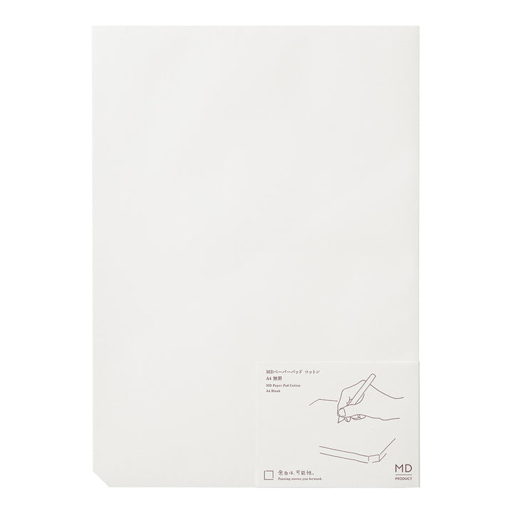 MIDORI - MD Paper Pad Cotton - A4 Blank
