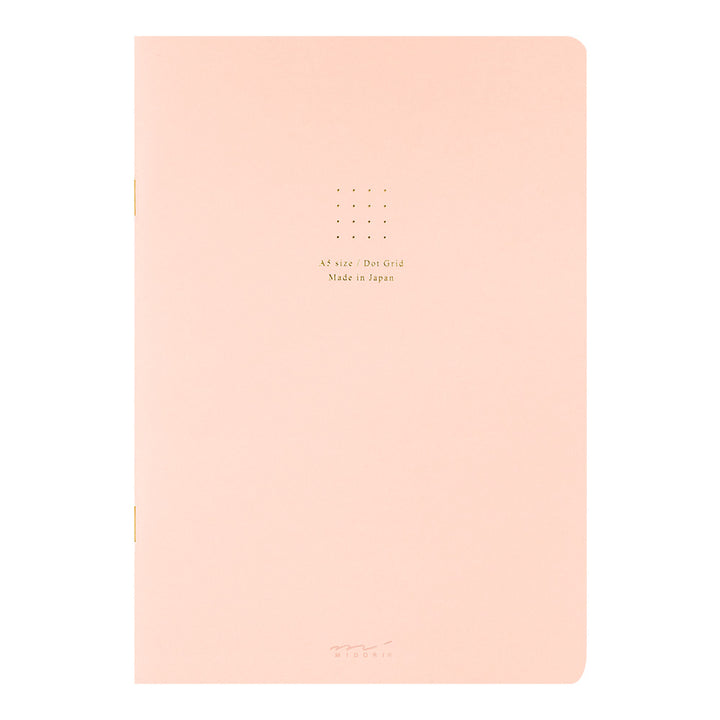 Midori - Color Notebook - A5 -Dot Grid - Pink