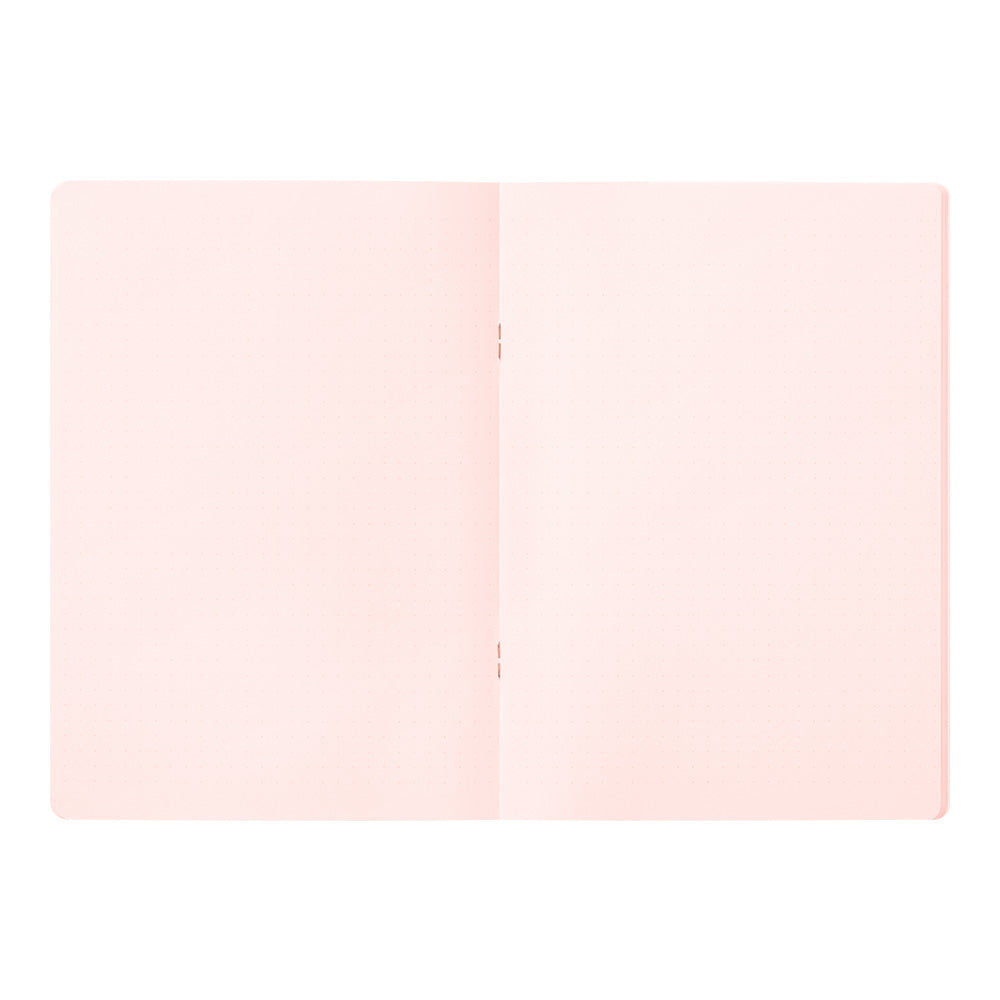 Midori - Color Notebook - A5 -Dot Grid - Pink