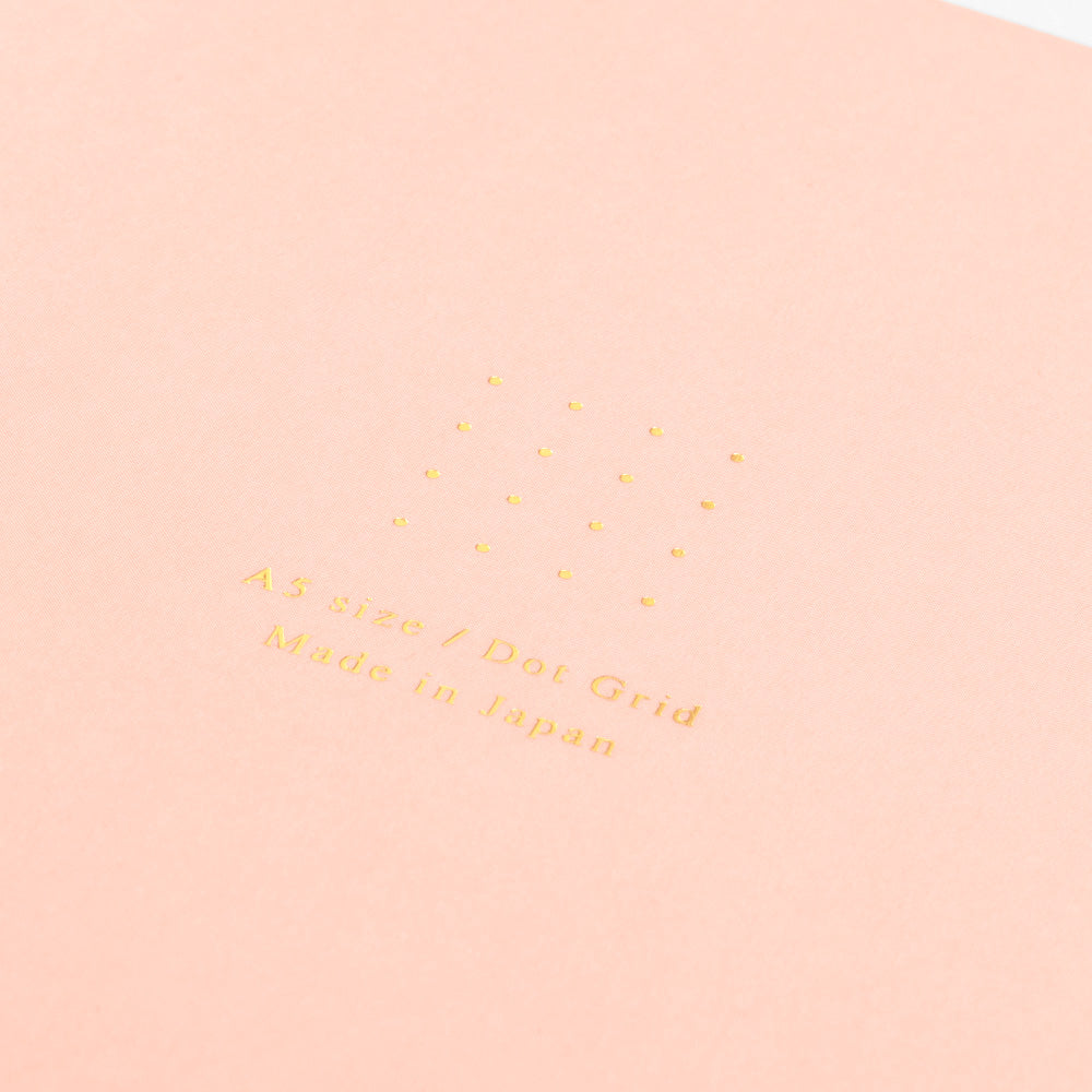 Midori - Color Notebook - A5 -Dot Grid - Pink