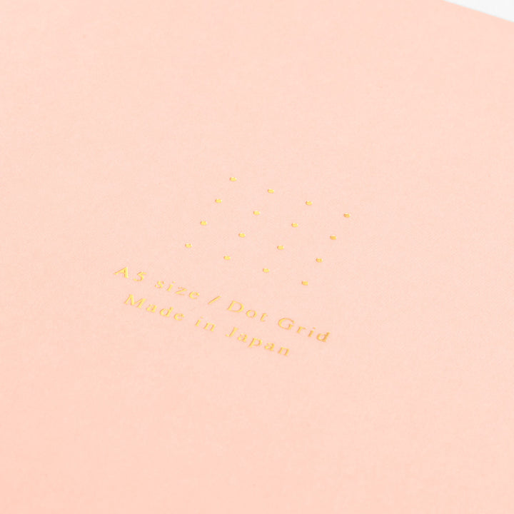 Midori - Color Notebook - A5 -Dot Grid - Pink