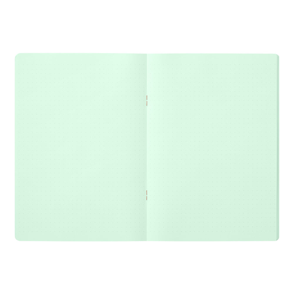 Midori - Color Notebook - A5 -Dot Grid - Green