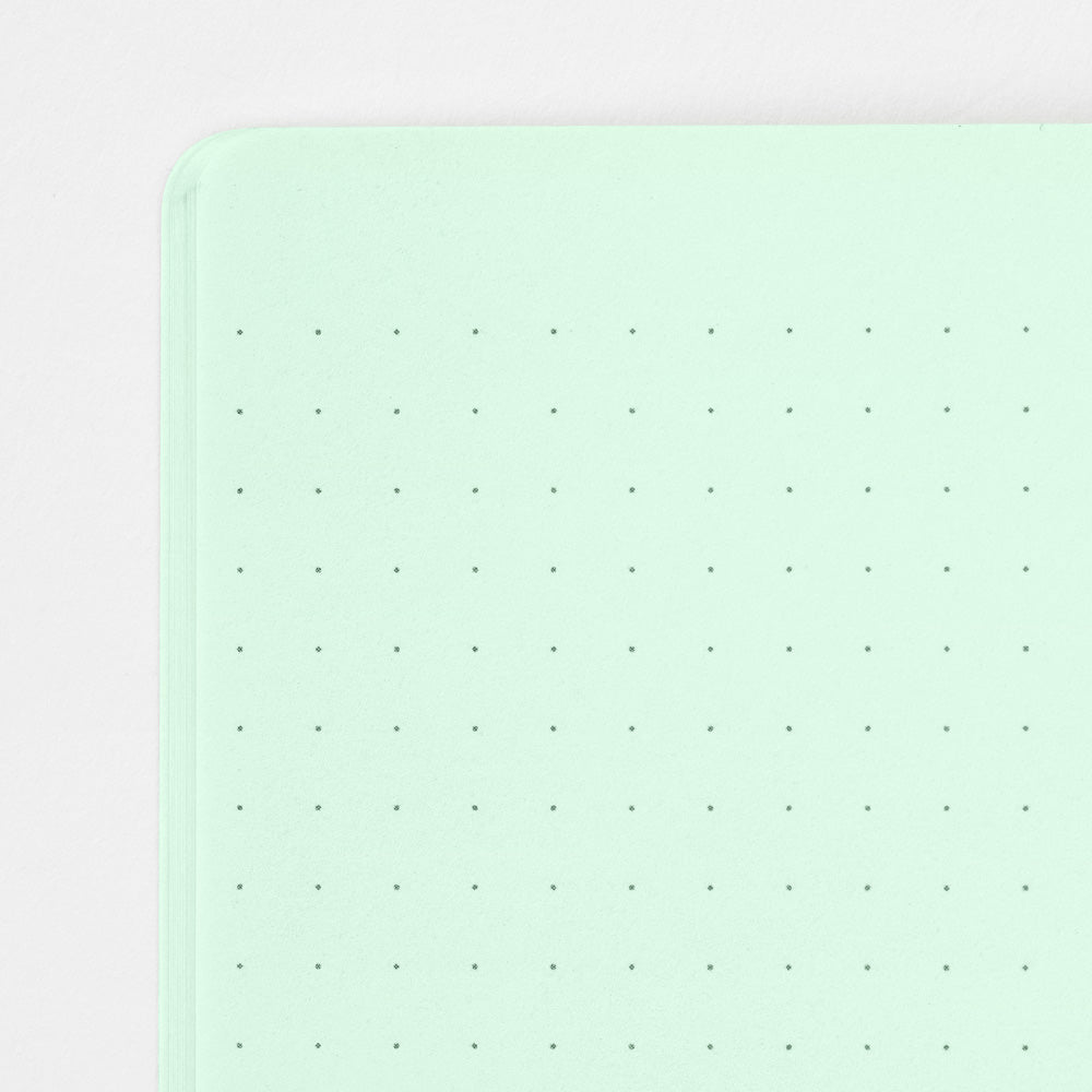 Midori - Color Notebook - A5 -Dot Grid - Green