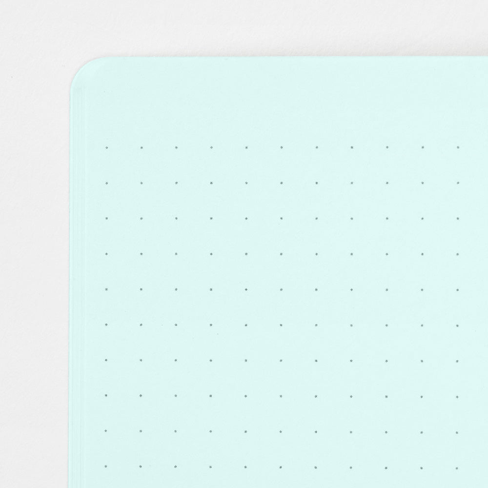 Midori - Color Notebook - A5 -Dot Grid - Blue