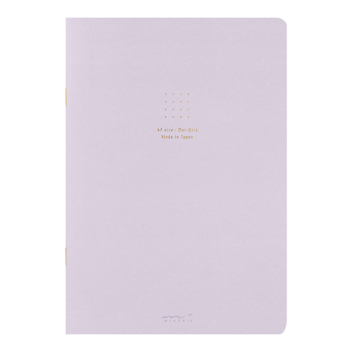 Midori - Color Notebook - A5 -Dot Grid - Purple