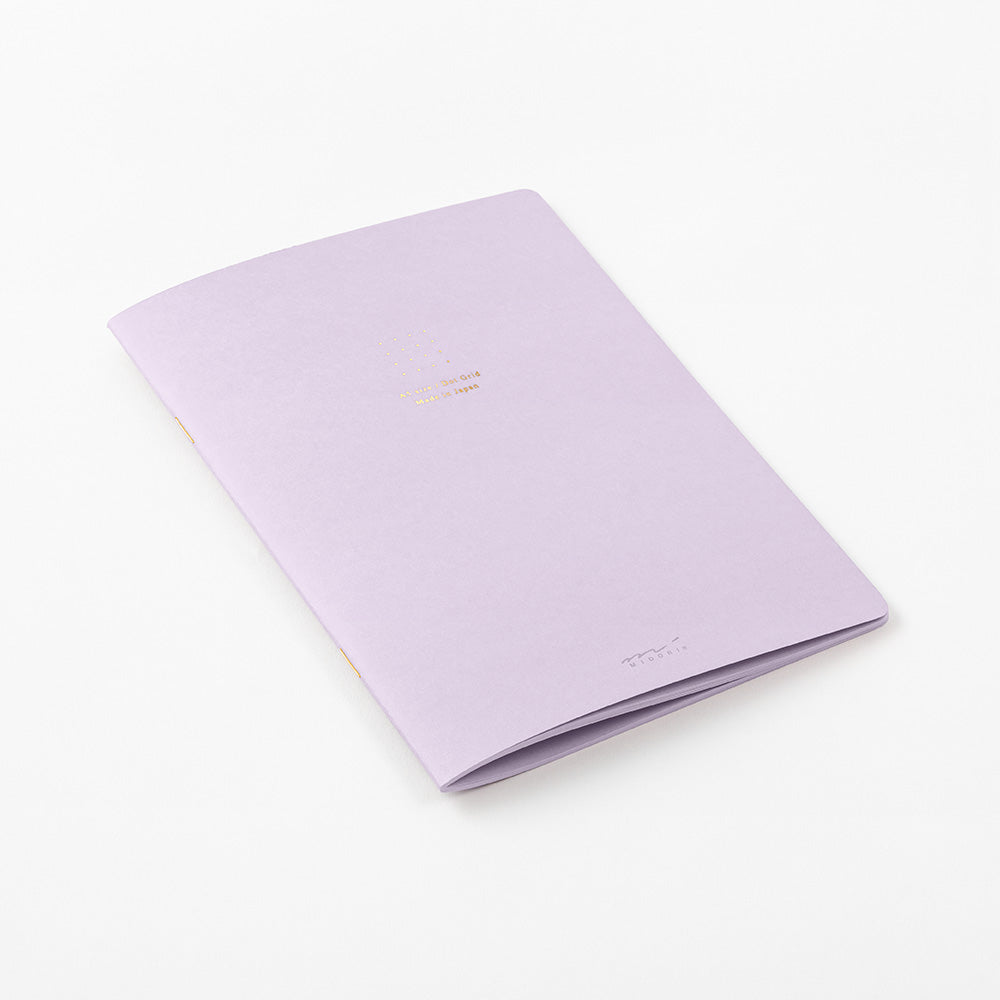 Midori - Color Notebook - A5 -Dot Grid - Purple