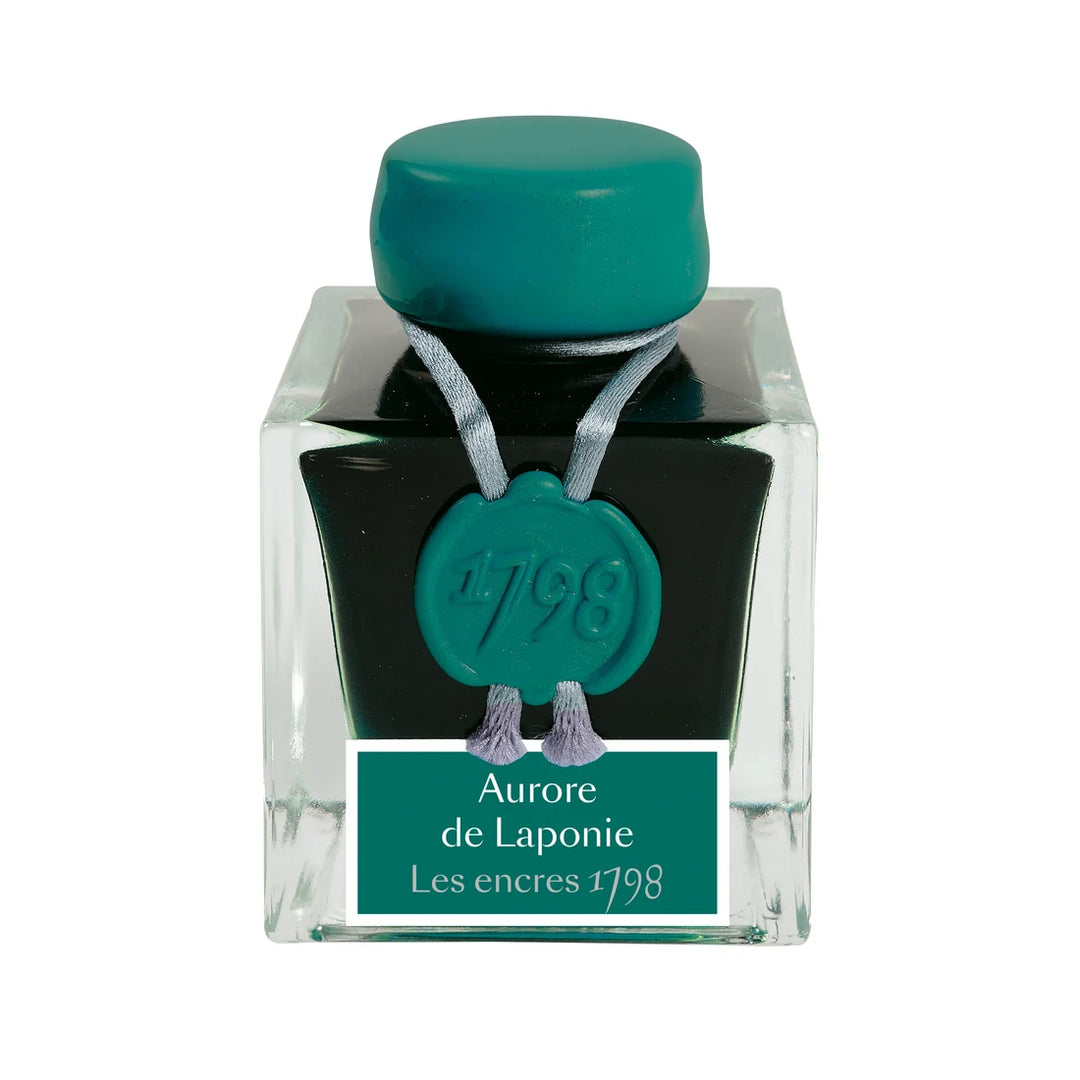 J HERBIN - 1798 Anniversary Fountain Pen Ink 50ml - Lapland Aurora