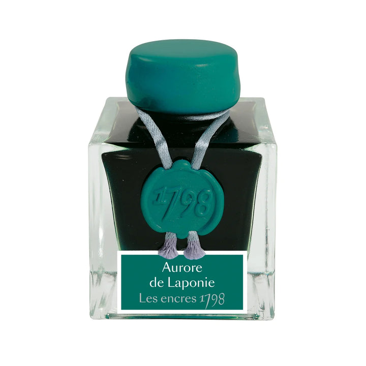 J HERBIN - 1798 Anniversary Fountain Pen Ink 50ml - Lapland Aurora