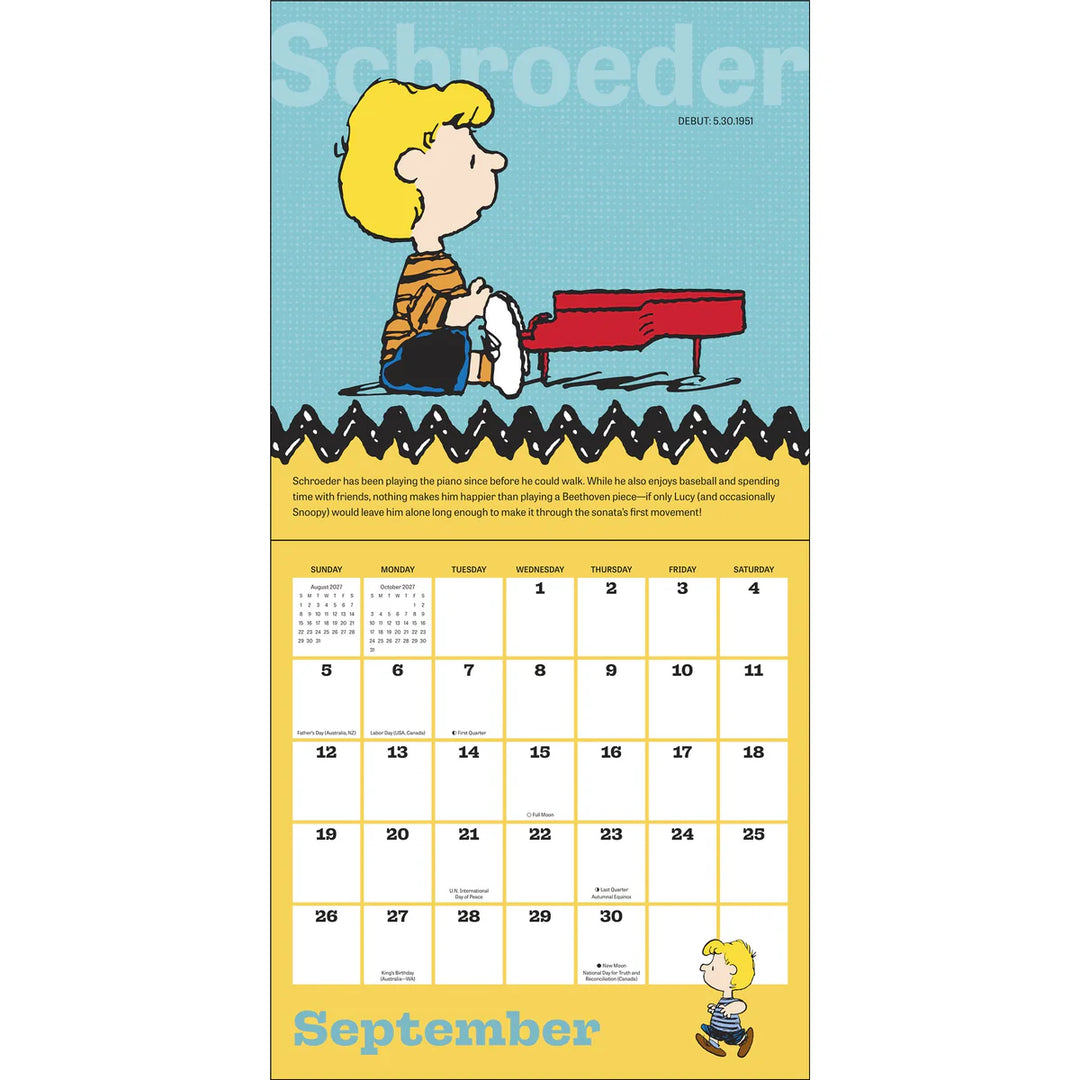 PEANUTS - 2027 Wall Calendar
