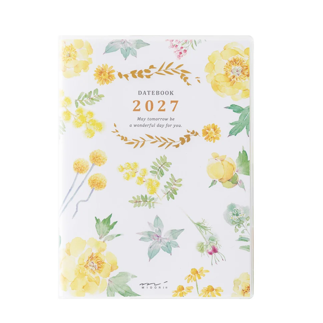 Midori - 2027 Pocket Diary - Country Time Flower