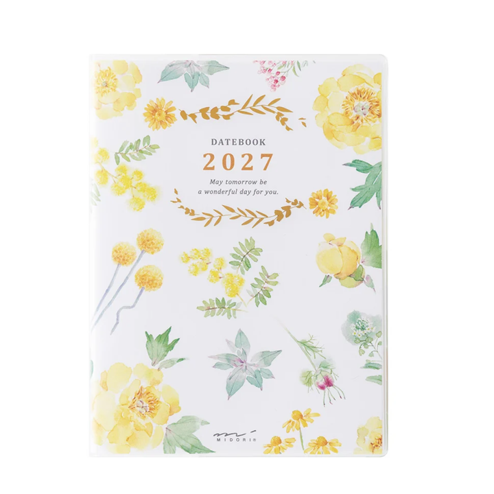 Midori - 2027 Pocket Diary - Country Time Flower