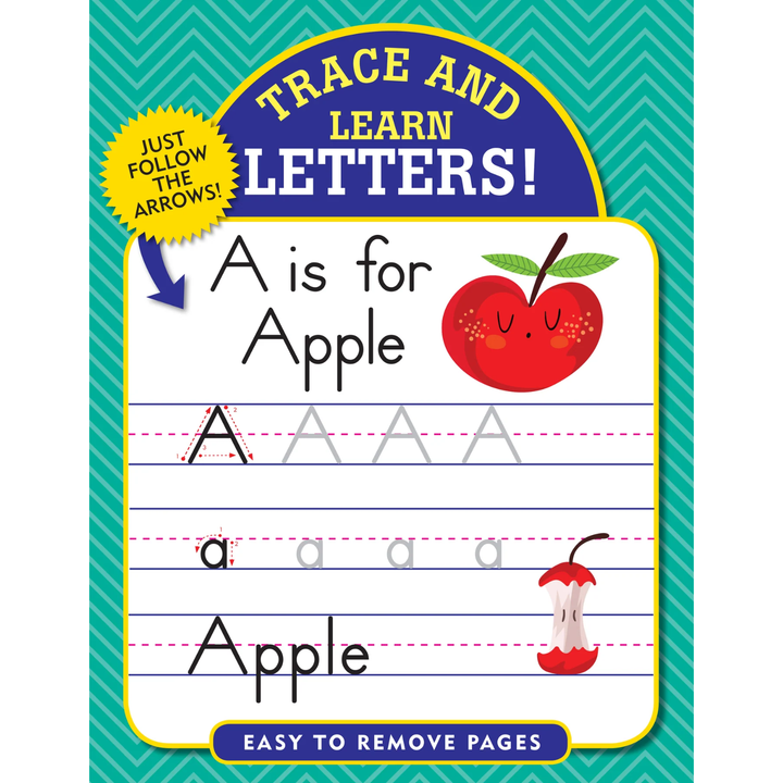 PETER PAUPER PRESS- TRACE AND LEARN - LETTERS