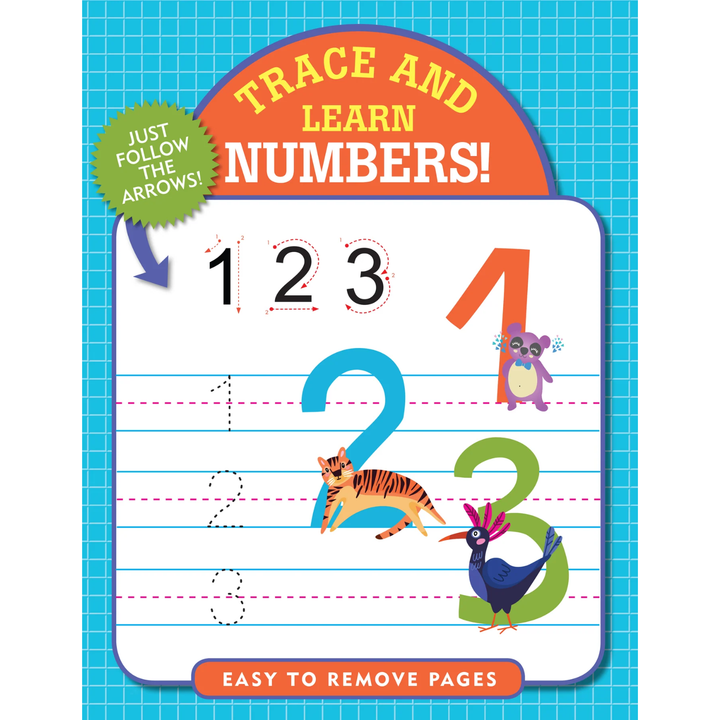 PETER PAUPER PRESS- TRACE AND LEARN - NUMBERS