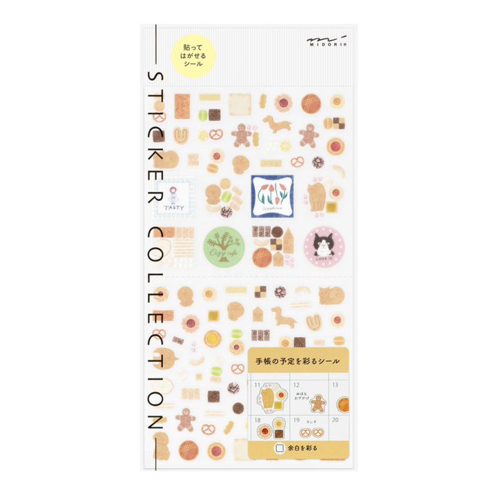 Midori - Sticker Calendar Set - Margin Cookie