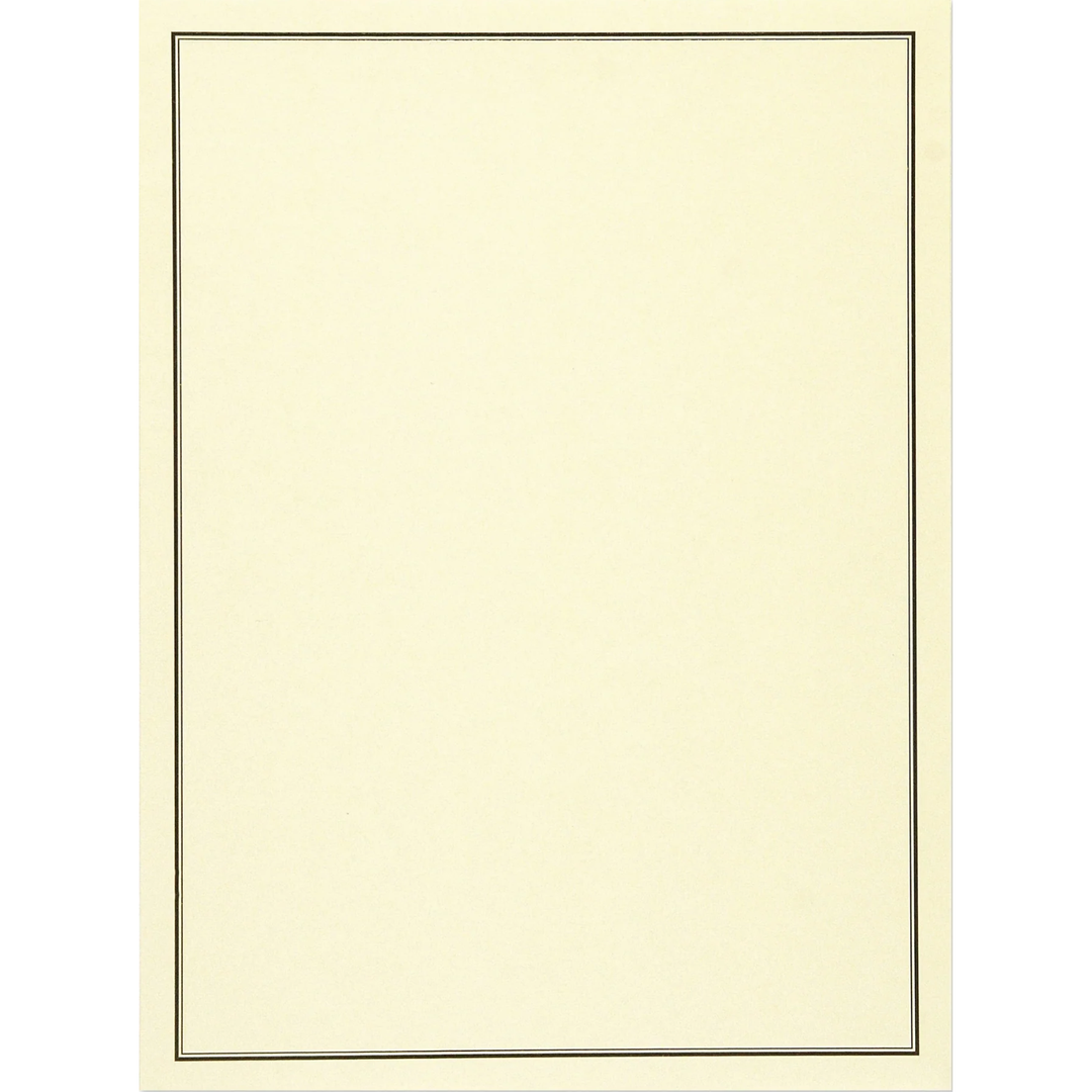 Peter Pauper Press - Black & Cream Stationery Set