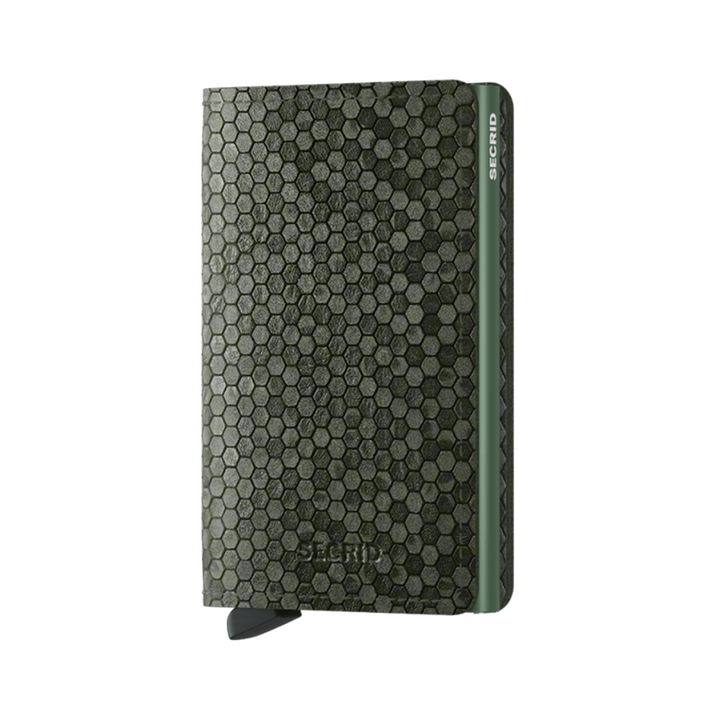 SECRID - Slimwallet - Hexagon Green