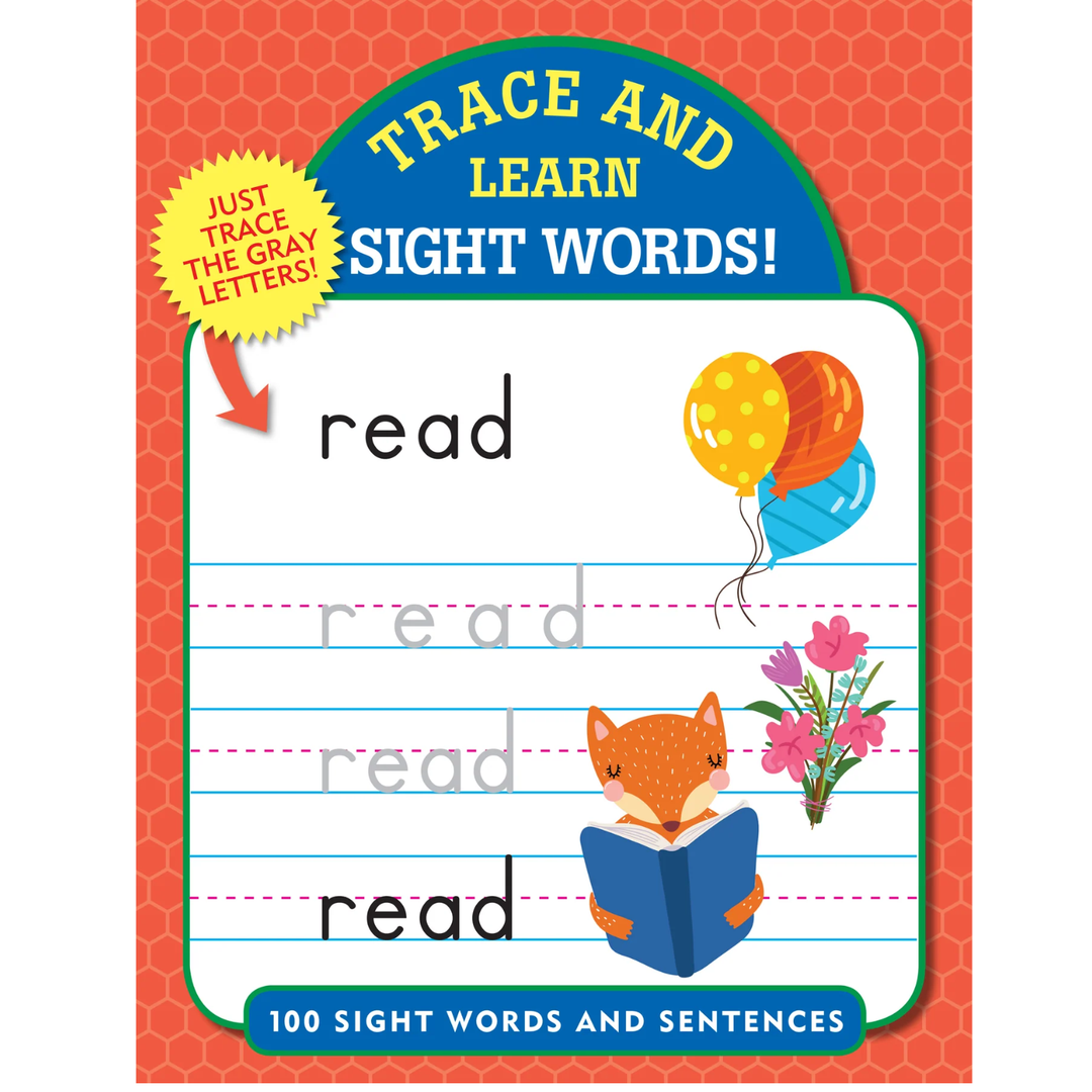 PETER PAUPER PRESS- TRACE AND LEARN - SIGHT WORDS