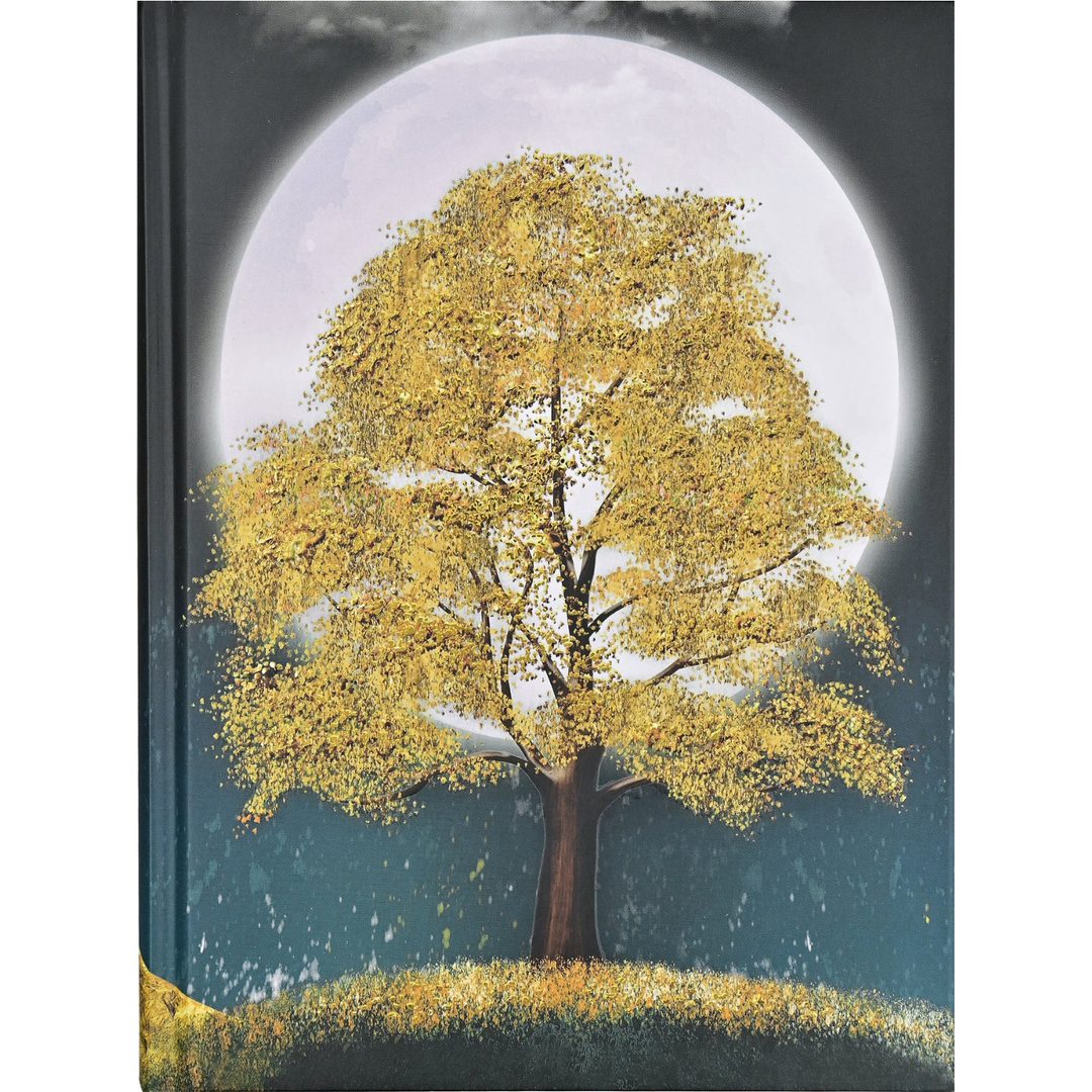 Peter Pauper Press - Medium Journal - 160 Lined Pages - Gilded Tree