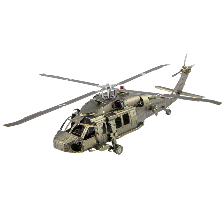 Metal Earth - 3D Steel Model Kit - Black Hawk