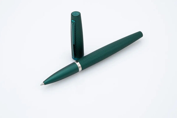 Diplomat - Viper Guilloche Ballpoint - Green