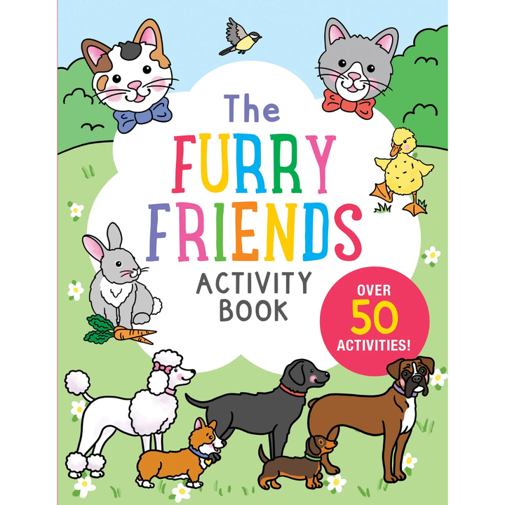 PETER PAUPER PRESS - ACTIVITY BOOK - FURRY FRIENDS