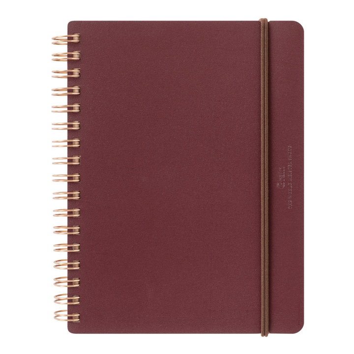 Midori - MD World Meister's Ring Notebook Grain B6 - Red