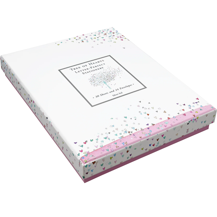 Peter Pauper Press - Letter-Perfect Stationery Set - Tree of Hearts