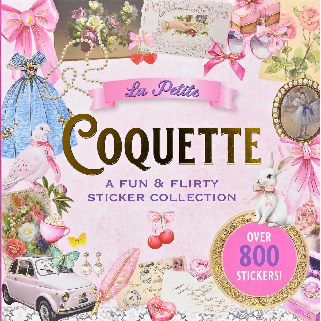 Peter Pauper Press - Sticker Book - La Petite Coquette