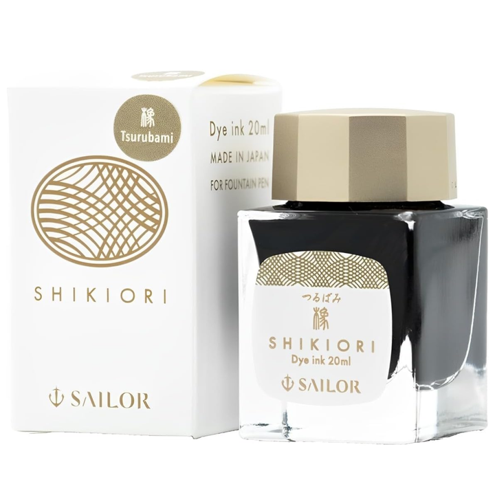 SAILOR PEN – SHIKIORI INK – Bottled Fountain Pen Ink (20ml) – Kusa Asobi: Tsurubami