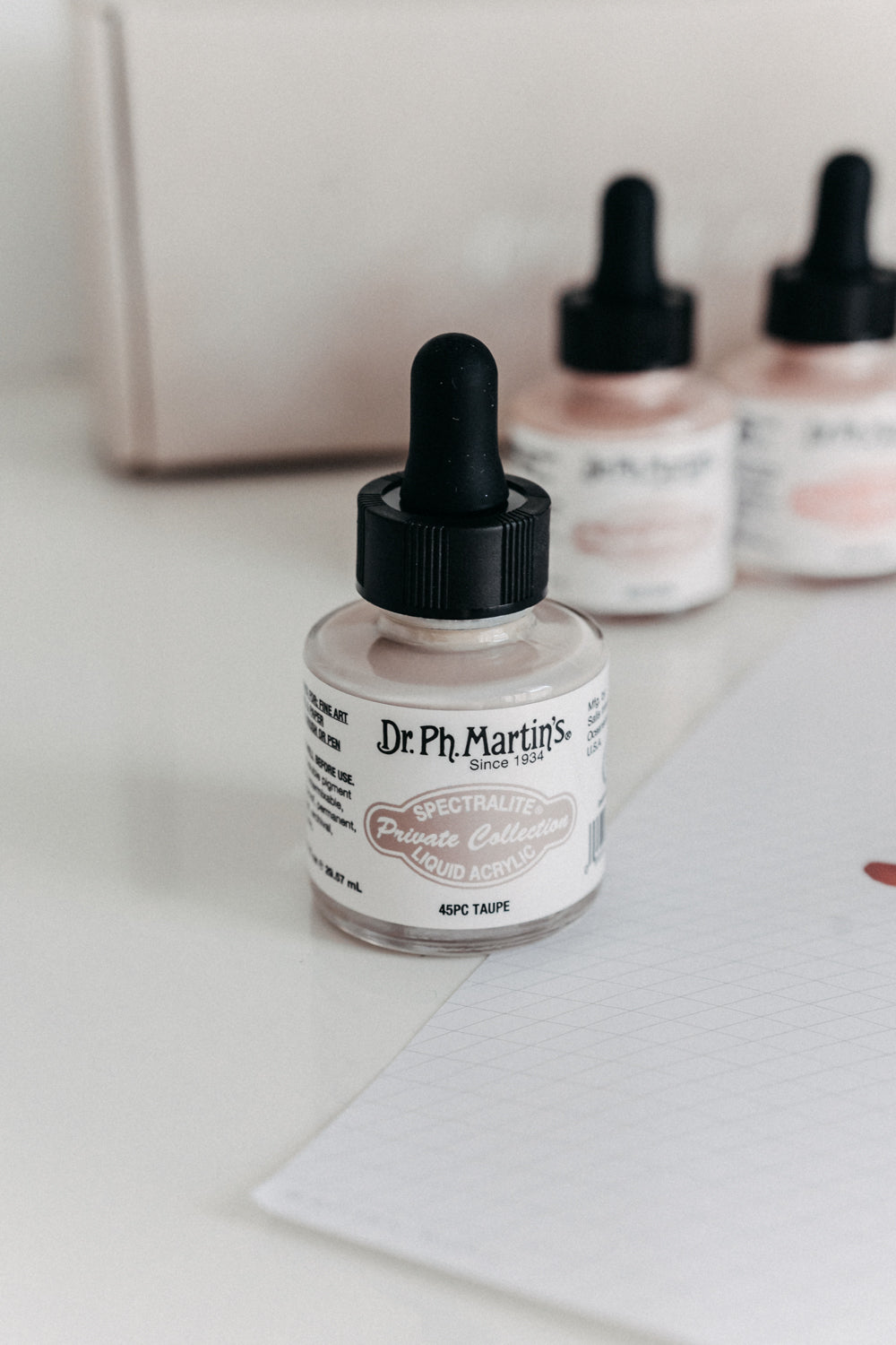 Written Word Calligraphy - Muted Calligraphy Ink - Assorted Colors