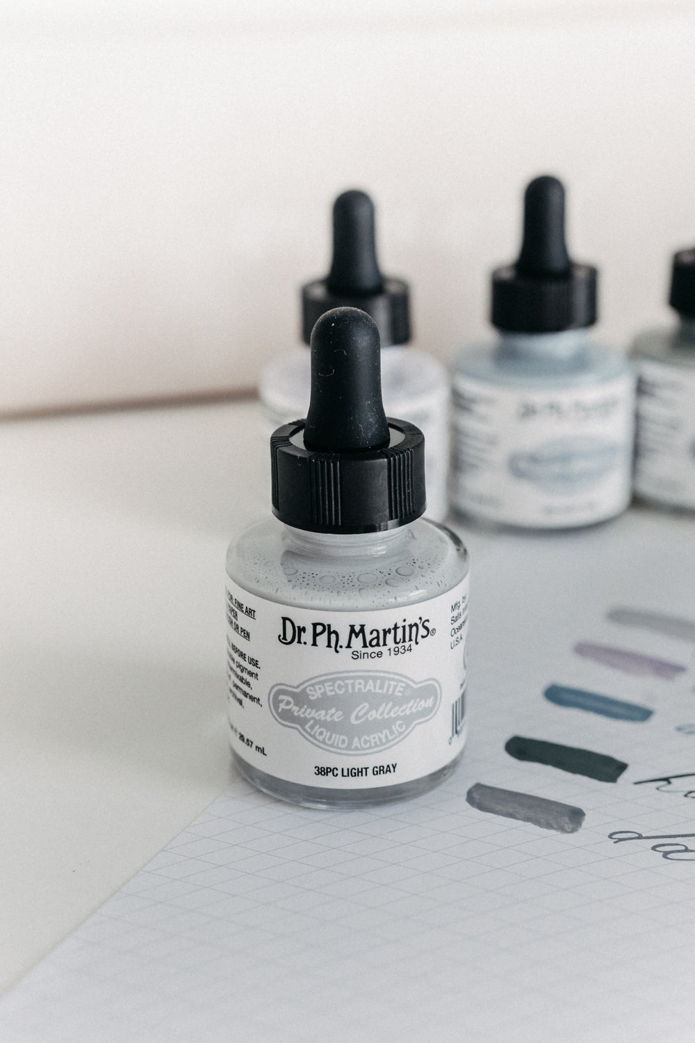 Written Word Calligraphy - Muted Calligraphy Ink - Assorted Colors